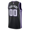 Maillot Basket Homme Sacramento Kings Personnalisé 2023-24 Nike Icon Edition Noir Swingman